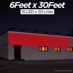 Pixel LED Toran 6Feet x 30Feet Single Colour | 9MM & SMD (7 Colours)
