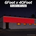 Pixel LED Toran 6Feet x 40Feet Single Colour | 9MM & SMD (7 Colours)