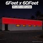 Pixel LED Toran 6Feet x 60Feet Single Colour | 9MM & SMD (7 Colours)