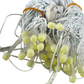 8mm White LED Decorative String Lights for Diwali, Christmas & Festive Decoration (15m)
