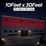 Pixel LED Toran 10Feet x 30Feet Single Colour | 9MM & SMD (7 Colours)