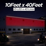 Pixel LED Toran 10Feet x 40Feet Single Colour | 9MM & SMD (7 Colours)