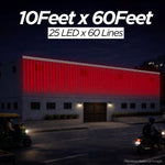 Pixel LED Toran 10Feet x 60Feet Single Colour | 9MM & SMD (7 Colours)