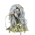 8mm White LED Decorative String Lights for Diwali, Christmas & Festive Decoration (15m)