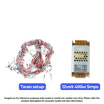 Pixel LED Toran 20Feet x 60Feet Single Colour | 9MM & SMD (7 Colours)