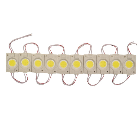 12V White Pixel Coin LED Lights – Bright Clear Lighting for Home, Stage & Events
