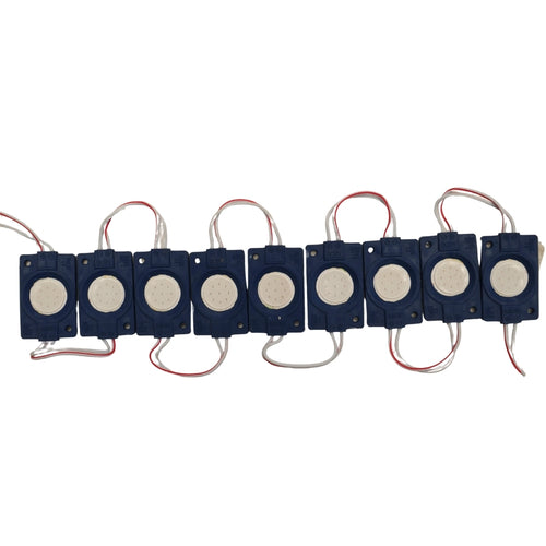 12V Blue Pixel Coin LED Lights – Energy-Efficient Decorative Lighting for Home & Events