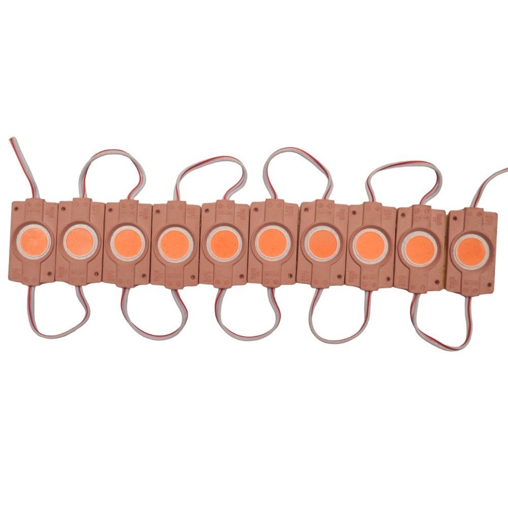 12V Pink Pixel Coin LED Lights – Soft Glow for Weddings, Parties & Festive Décor