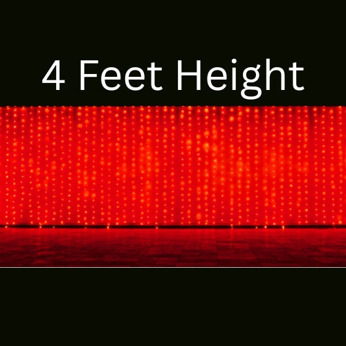 4Feet x 10Feet Single Colour 12 mm SMD Toran For Decorations