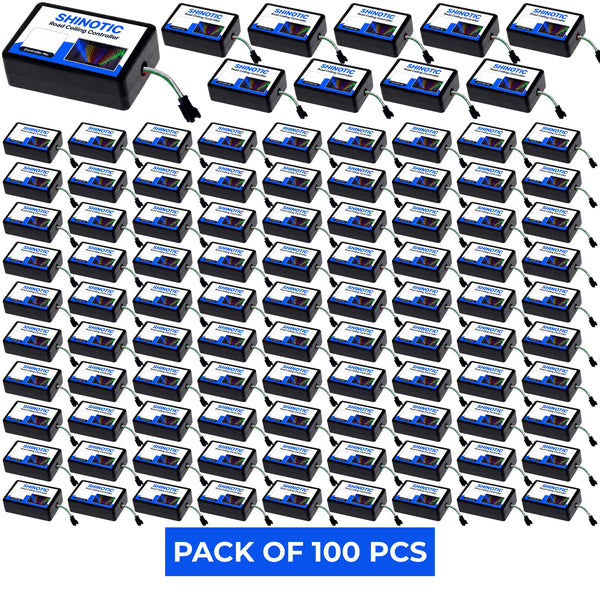 Pixel LED Road Ceiling Controller Set of 100 | Controls 100 LED x 100 Lines | Shinotic Controller | 5V & 12V | Plug & Play