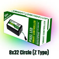Pixel LED Smart Controller For Circle 8x32 Z-Type (Gen 1) | 50+ Dynamic Effects