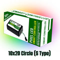 Pixel LED Smart Controller For Circle 10x20 S-Type (Gen 1) | 50+ Dynamic Effects