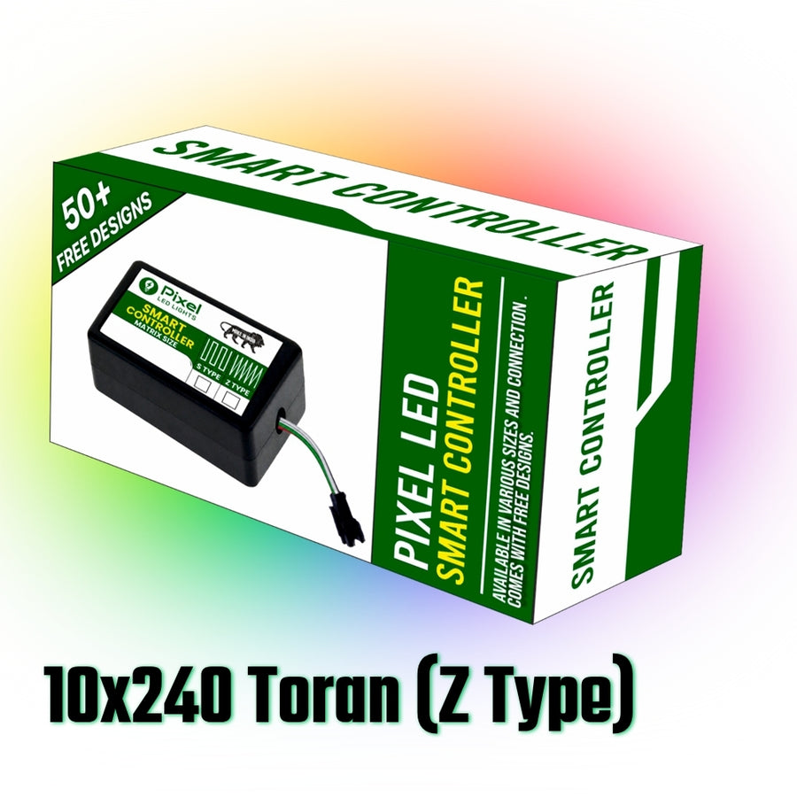 Pixel LED Smart Controller For Toran 10x240 Z-Type (Gen 1) | 50+ Dynamic Effects