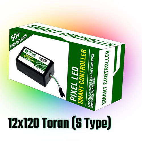 Pixel LED Smart Controller For Toran 12x120 S-Type (Gen 1) | 50+ Dynamic Effects