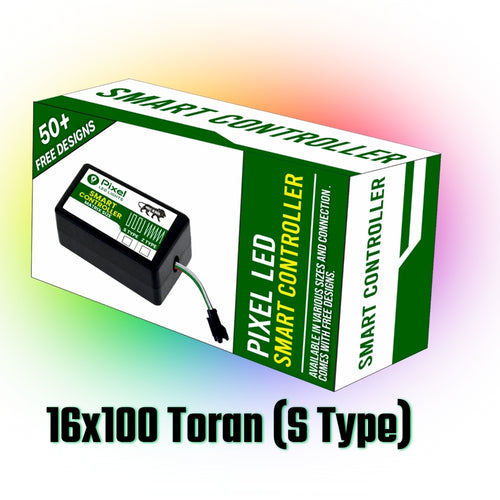 Pixel LED Smart Controller For Toran 16x100 S-Type (Gen 1) | 50+ Dynamic Effects