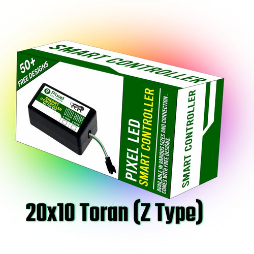 Pixel LED Smart Controller For Toran 20x10 Z-Type (Gen 1) | 50+ Dynamic Effects