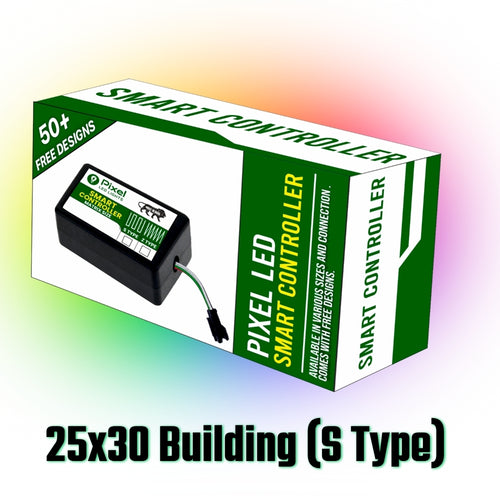 Pixel LED Smart Controller For Building 25x30 S-Type (Gen 1) | 50+ Dynamic Effects