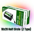 Pixel LED Smart Controller For Half Circle 10x20 Z-Type (Gen 1) | 50+ Dynamic Effects