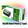 Pixel LED Smart Controller For Board Panel 10x200 Z-Type (Gen 1) | 50+ Dynamic Effects