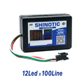 Shinotic WiFi Pixel LED Controller 12x100 | Multi Connections | | Multi Language | WS2812B WS2811 SK6812 Compatible