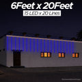 6Feet x 20Feet Single Colour 12 mm SMD Toran For Decorations