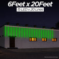 6Feet x 20Feet Single Colour 12 mm SMD Toran For Decorations