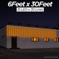 6Feet x 30Feet Single Colour 12 mm SMD Toran For Decorations
