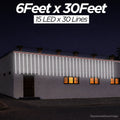 6Feet x 30Feet Single Colour 12 mm SMD Toran For Decorations