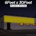 6Feet x 30Feet Single Colour 12 mm SMD Toran For Decorations