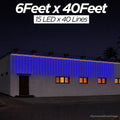 6Feet x 40Feet Single Colour 12 mm SMD Toran For Decorations