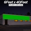 6Feet x 40Feet Single Colour 12 mm SMD Toran For Decorations