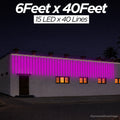 6Feet x 40Feet Single Colour 12 mm SMD Toran For Decorations