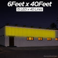 6Feet x 40Feet Single Colour 12 mm SMD Toran For Decorations