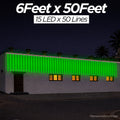 6Feet x 50Feet Single Colour 12 mm SMD Toran For Decorations