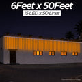 6Feet x 50Feet Single Colour 12 mm SMD Toran For Decorations