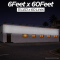 6Feet x 60Feet Single Colour 12 mm SMD Toran For Decorations