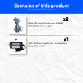 Pixel LED Starter Pack 2 Pixel Combo with Built-in SMPS & Controller | Easy Plug & Play Setup