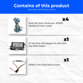 Pixel LED Starter Pack 4 Pixel Combo with SMPS & IC Controller | Beginner Friendly Setup