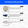 Shinotic 40 feet x 40 Belt Special Road Ceiling Niwar patta set By Pixelledlights