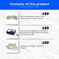 Shinotic 20 feet x 20 Belt Special Road Ceiling Niwar patta set By Pixelledlights