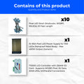 Pixel LED Starter Pack 10 Pixel Combo with 80A SMPS & T1000S Controller | Ready to Use Setup