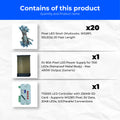Pixel LED Starter Pack 20 Pixel Combo with 80A SMPS & T1000S Controller | Full Ready Setup