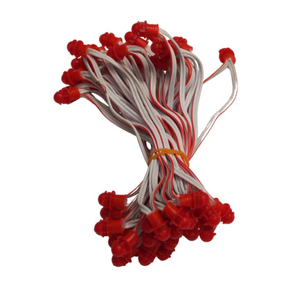 Pixel LED 5inch (Frosted Single Color, 50LEDs) 20 Feet Length - Red