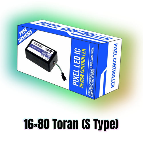 Pixel LED IC Controller for Toran S Type 16×80 – 30+ Dynamic Effects