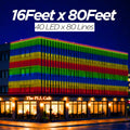 16 Feet × 80 Feet Pixel LED Toran & Building Lights – Wedding Decoration Setup