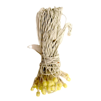 8mm White LED Decorative String Lights for Diwali, Christmas & Festive Decoration (10m)