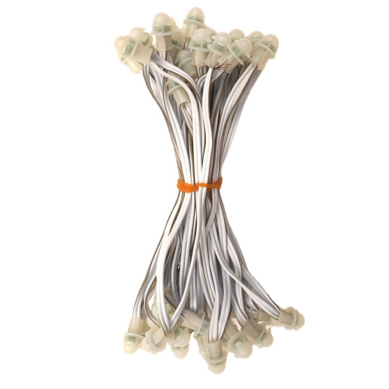 Pixel LED 5inch (Frosted Single Color, 50LEDs) 20 Feet Length - Warm White