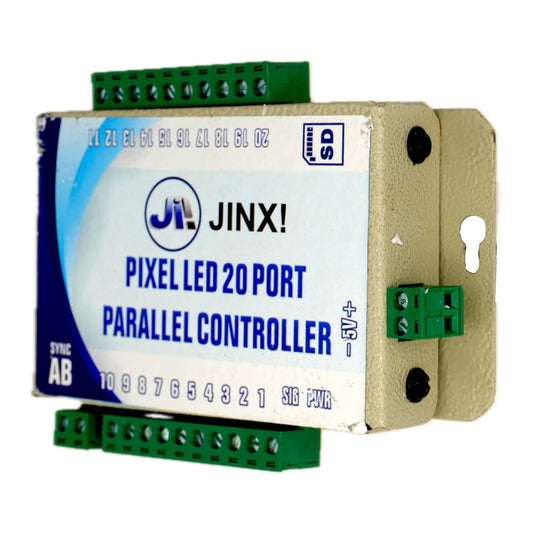 20 Port Jinix Pixel LED Controller – Metal Body, High-Performance
