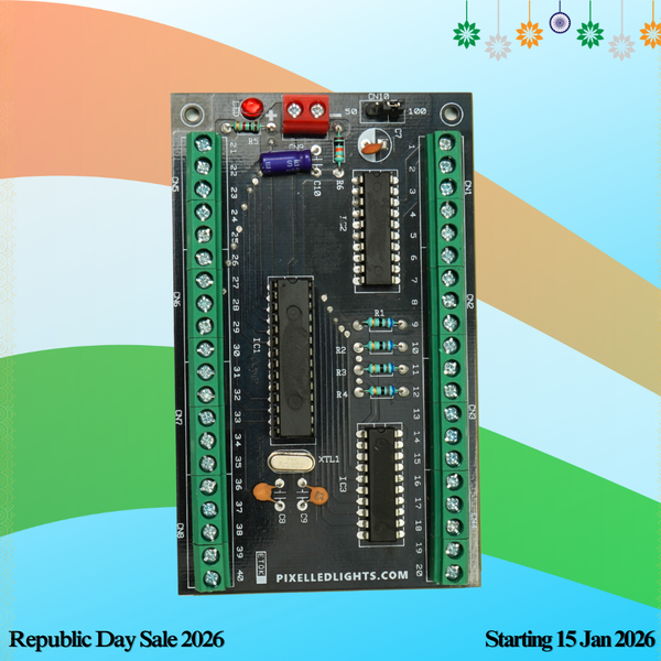 HD 40 Port DMX LED Controller (v4.0) for High-Definition Displays