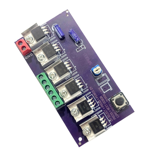 Pixel 12V 6 Channel Chaser Controller - 500 LED/Channel, Speed Control (Latest Technology)